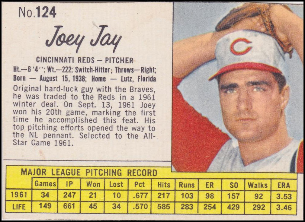 124 Joey Jay